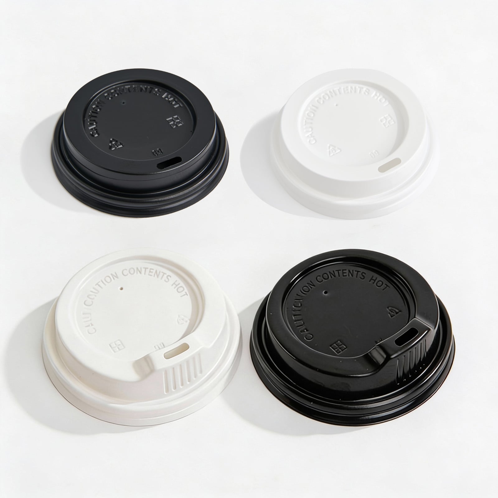 Disposable lids for Paper Cups - 8/12/16 oz