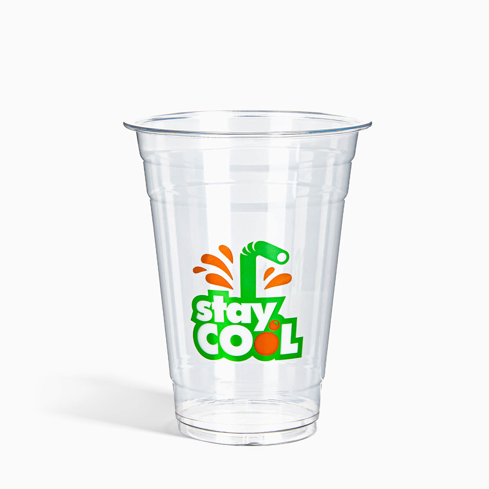 16 oz Custom Compostable Plastic Cups