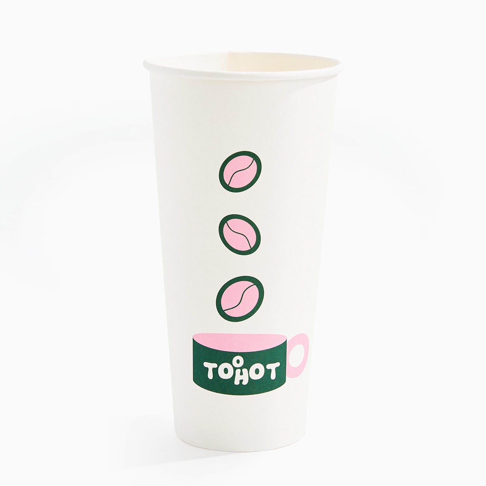 22 oz Custom Recyclable Paper Cups