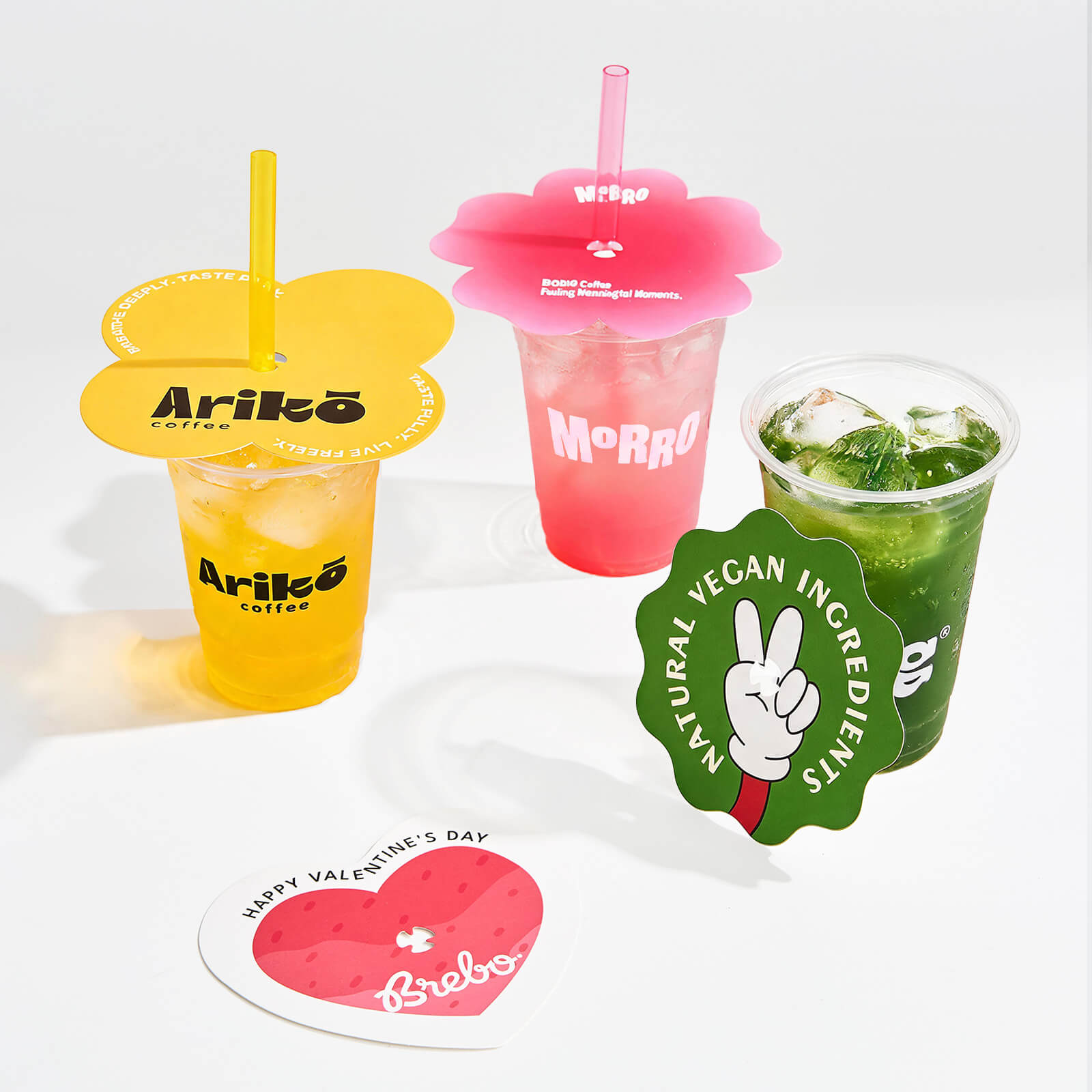 Custom Cup Topper Cards